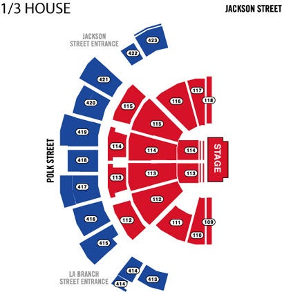 Toyota Center Houston Texas Seating Chart