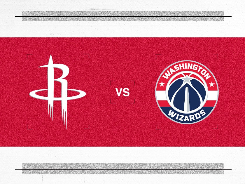 More Info for Houston Rockets vs. Washington Wizards
