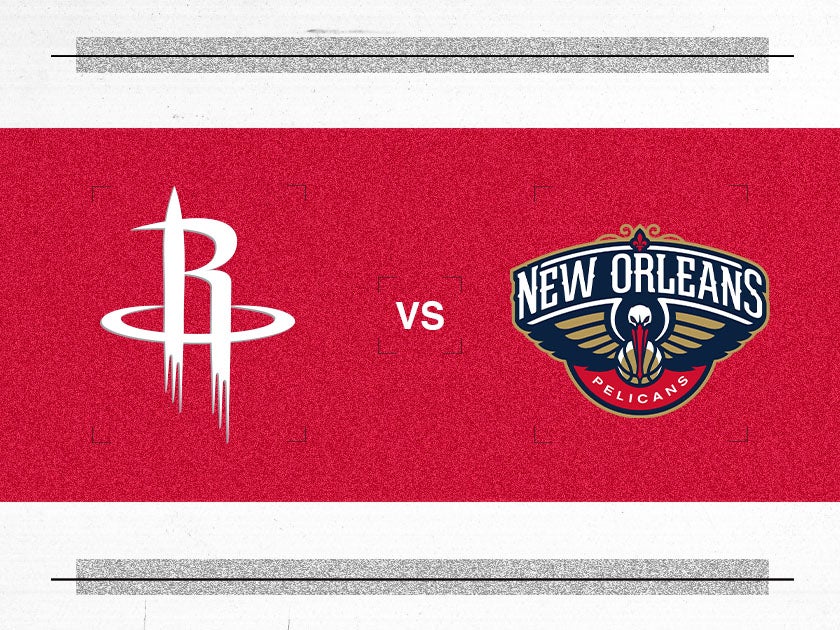 Houston rockets sales new orleans pelicans