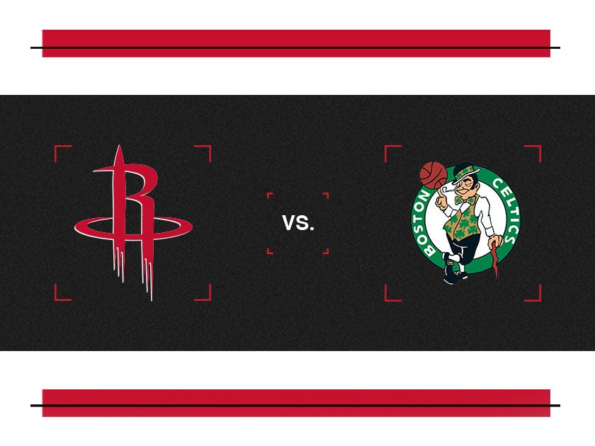 Houston Rockets vs. Boston Celtics Houston Toyota Center