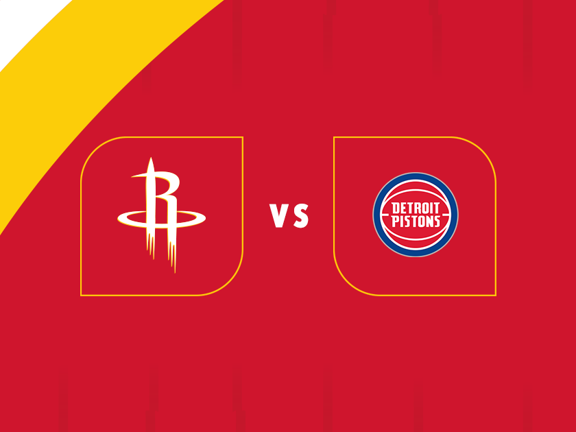 More Info for Houston Rockets vs Detroit Pistons 