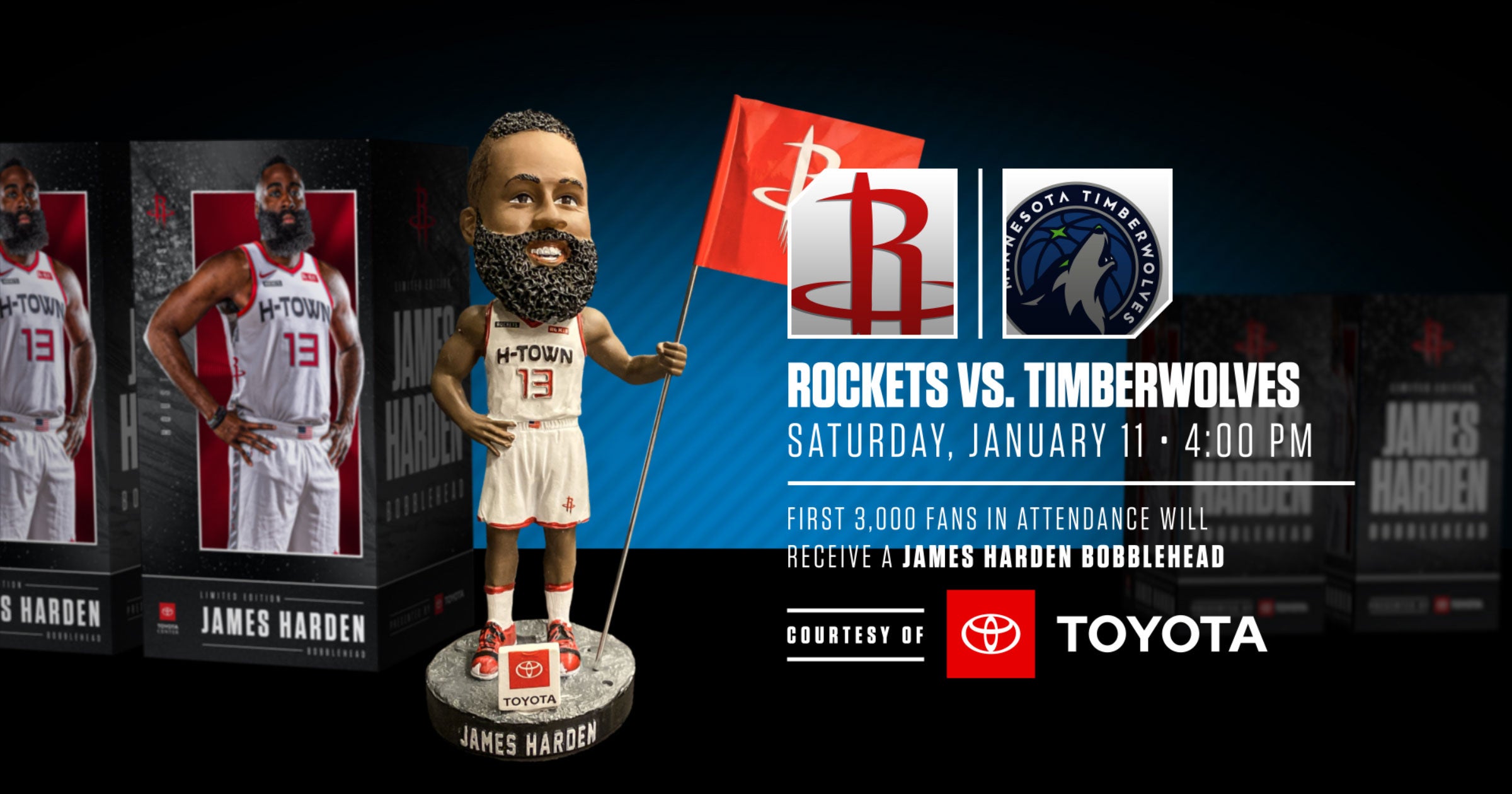 Houston Rockets vs. Minnesota Timberwolves | Houston Toyota ...
