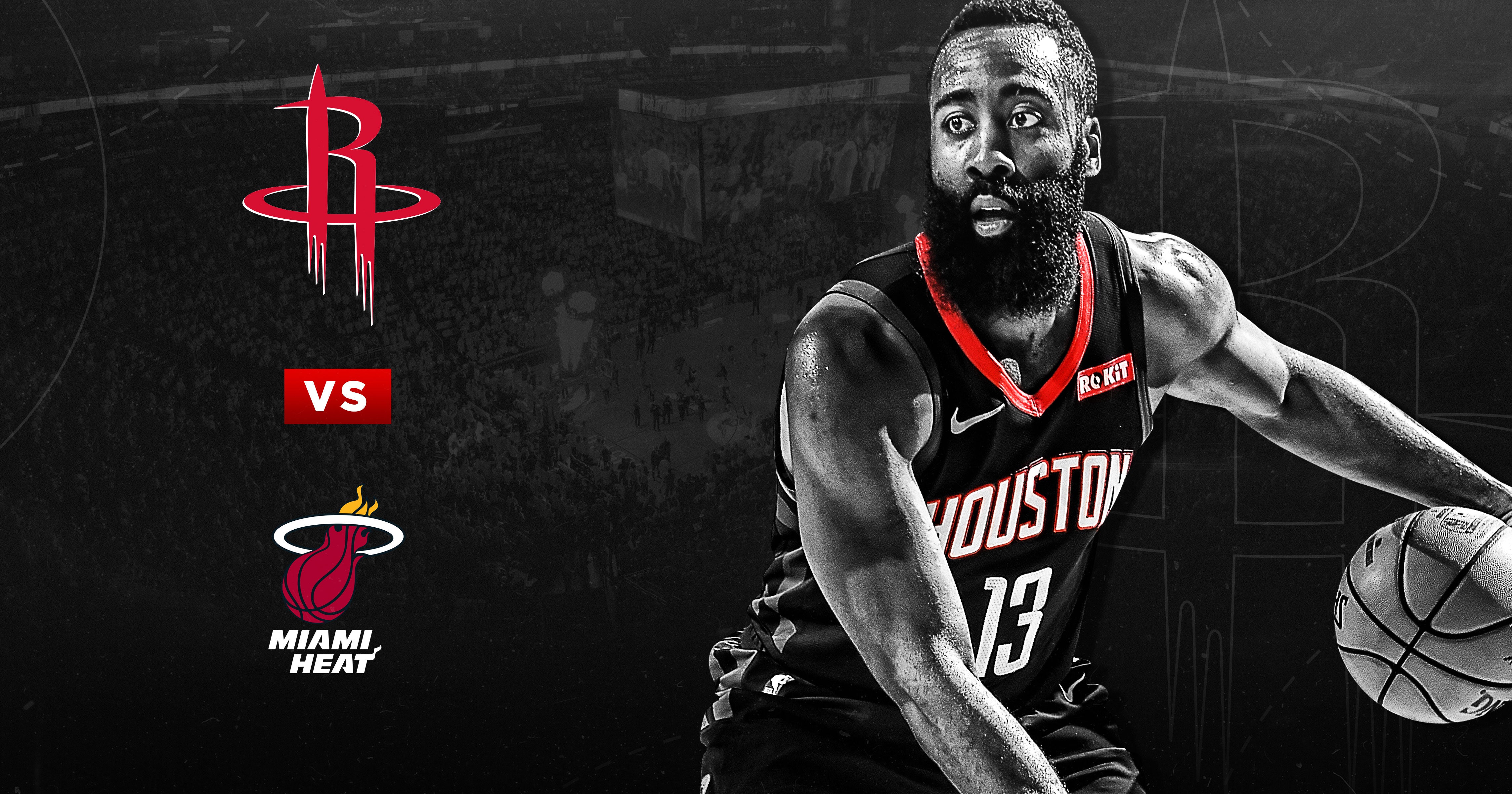 Houston Rockets Vs Miami Heat Houston Toyota Center