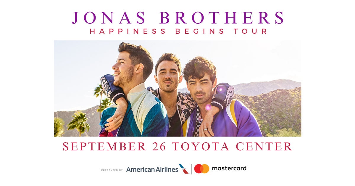 Jonas Brothers Happiness Begins Tour Seating Chart