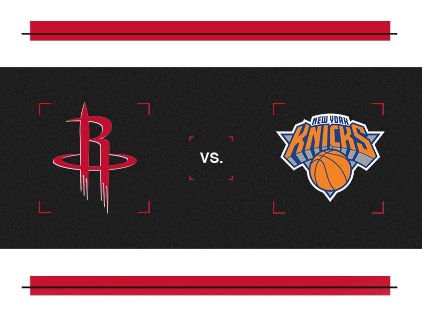 More Info for Houston Rockets vs. New York Knicks