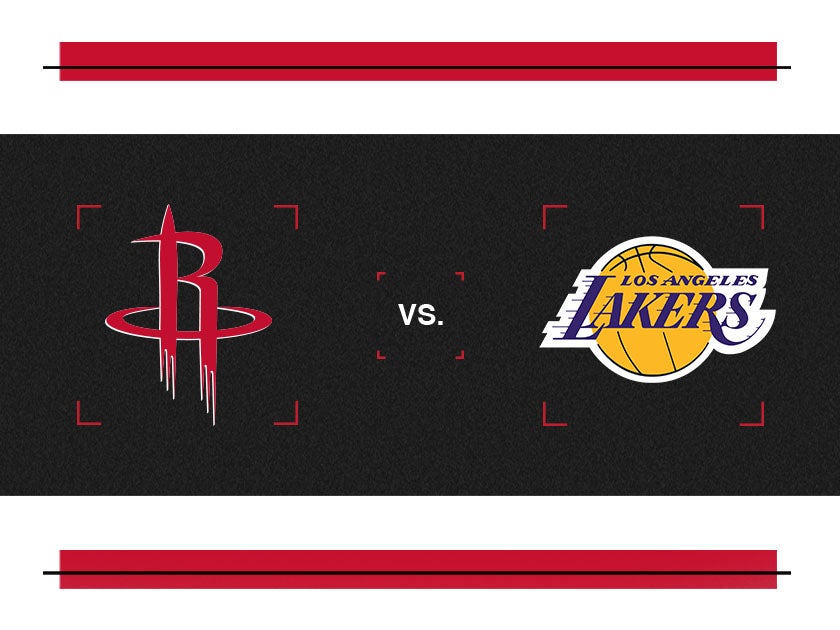 More Info for Houston Rockets vs. Los Angeles Lakers