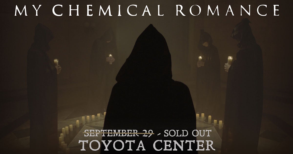 My Chemical Romance Houston Toyota Center My Chemical Romance Houston Toyota Center