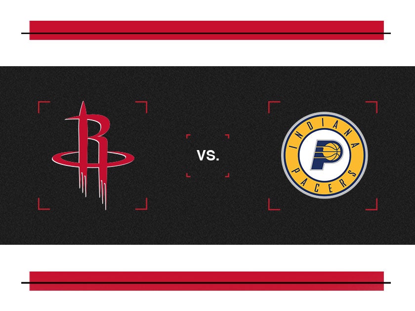 More Info for Houston Rockets vs. Indiana Pacers