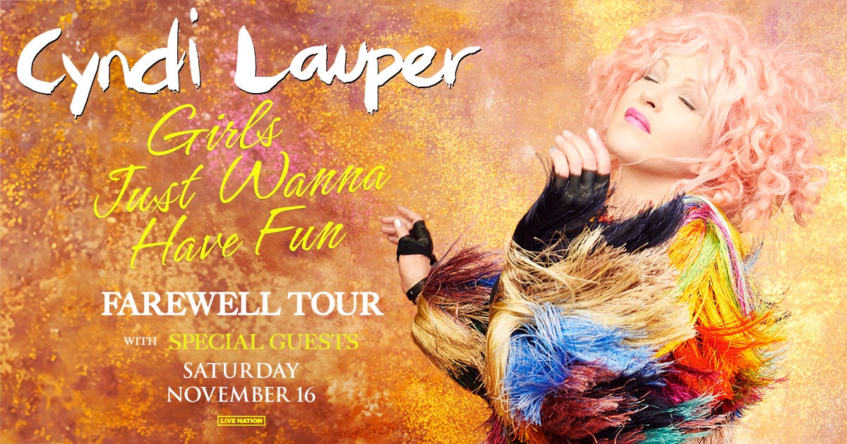 Cyndi Lauper Houston Toyota Center