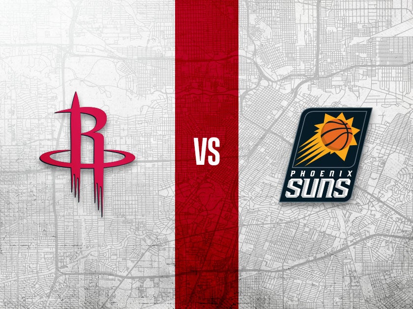 Houston Rockets Vs Phoenix Suns Toyota Center