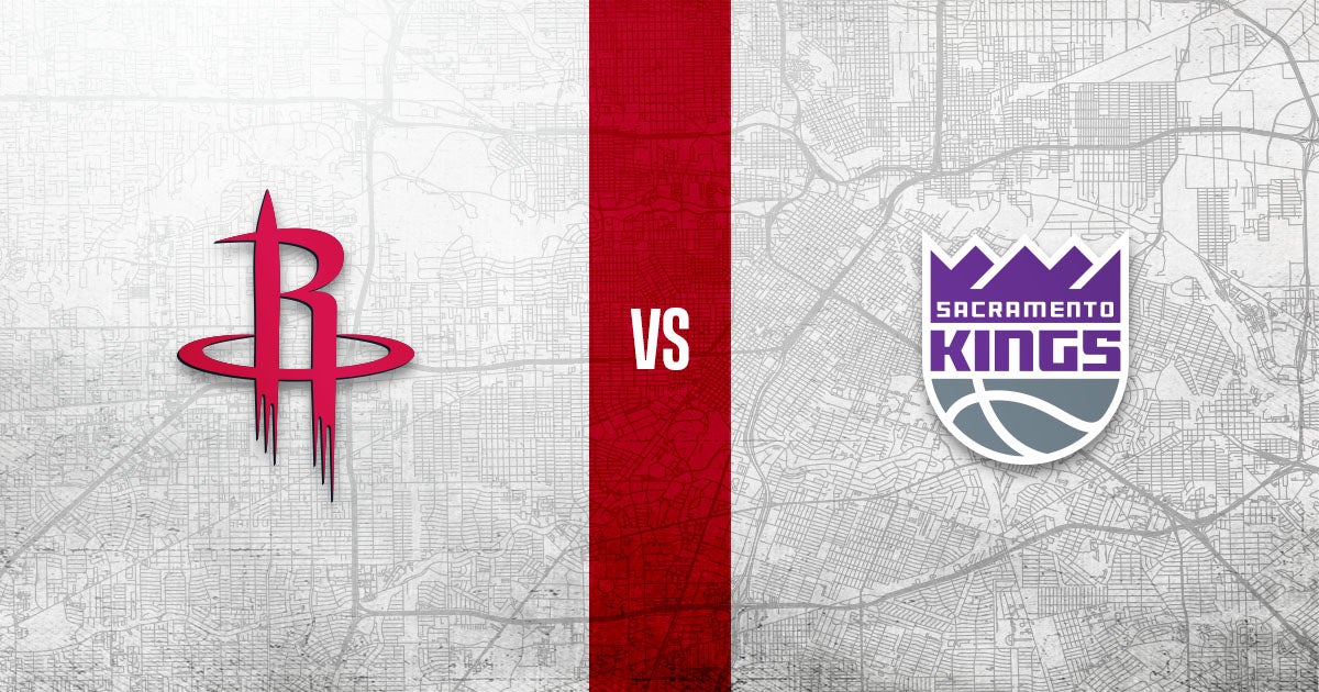 Houston Rockets Vs Sacramento Kings Toyota Center