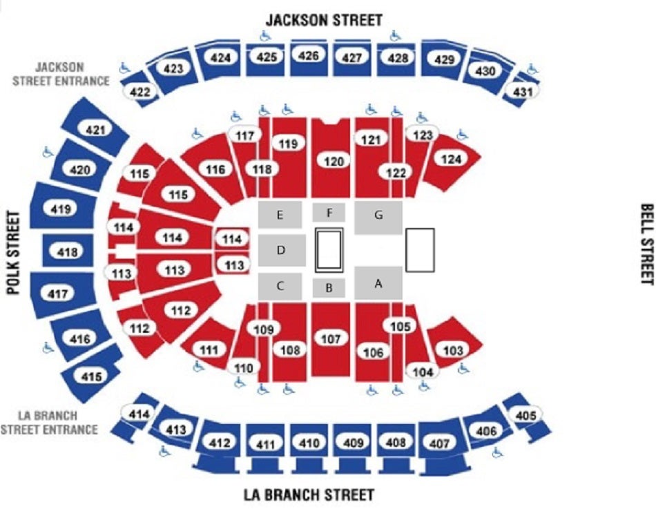 Super Bowl Seating Chart Houston