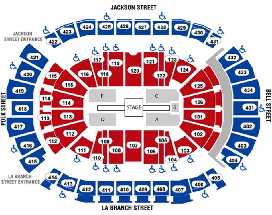 Toyota Center Suite Seating Chart