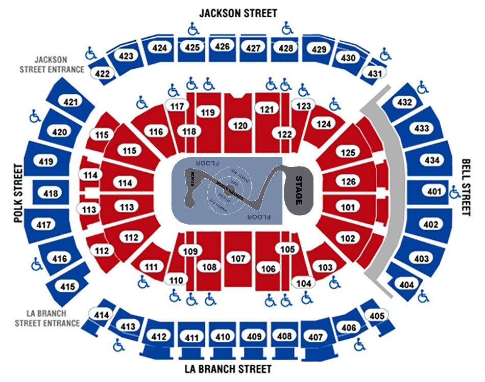 Toyota Center Justin Timberlake Seating Chart