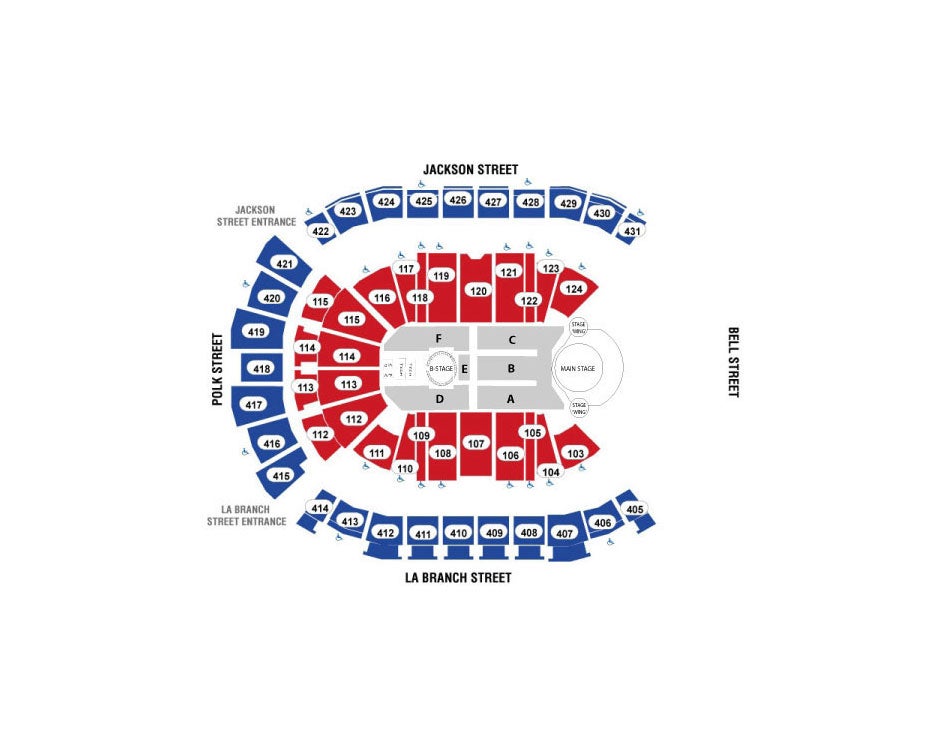 Shawn Mendes Seating Chart