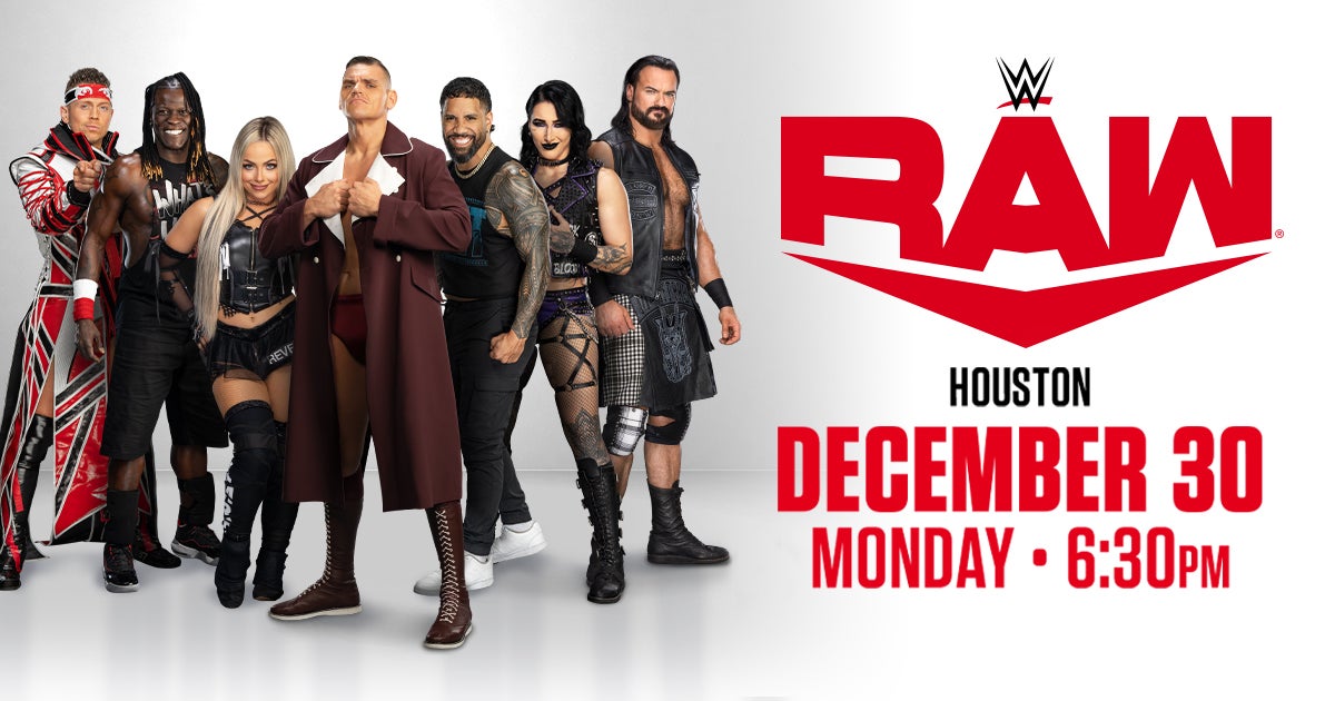 WWE Monday Night RAW | Houston Toyota Center